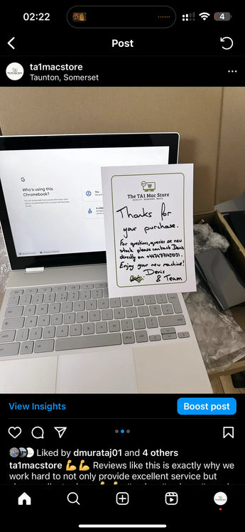Google Pixelbook C0A ~ Top Spec (Intel Core i7 Processor) Chromebook Laptop Google