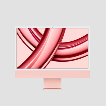 iMac 24-inch M4 ~ (4-Port, 2024, Apple M4 8-Core 10-Core GPU, Pink) ~ Excellent Apple