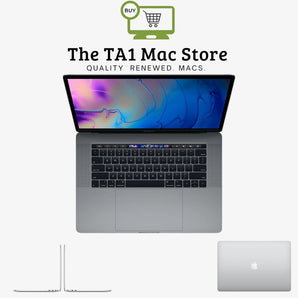 15-inch Macbook Pro Retina (TouchBar) ~ (2019, [8-Core 16-Threads] Intel Core i9 2.3GHz up to 4.9GHz!) - Space Gray Apple