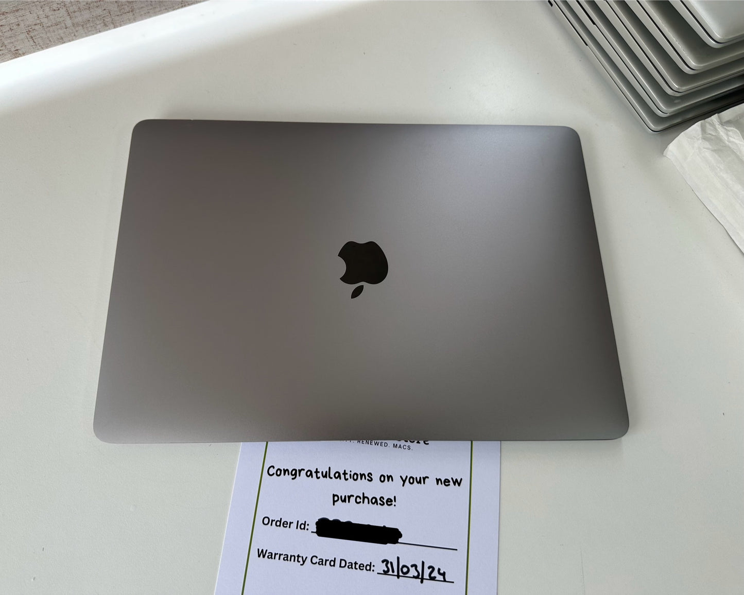 13-inch Apple MacBook Air with Apple M1 Chip.