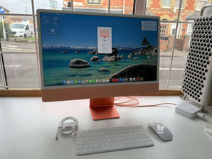 24-inch Apple iMac ~ (2021, Apple M1 8-Core and 8-Core GPU, 16GB, 1TB SSD, 4 Port) Apple