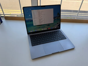 4669 - MacBook Pro 14" 2021 ~ M1 Pro 14C GPU, 32GB, 512GB Space Gray