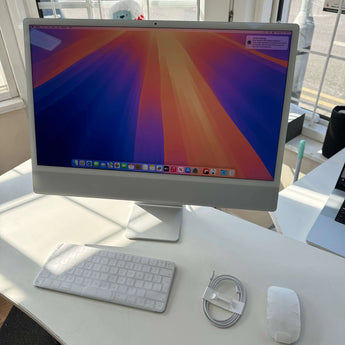 24-inch Apple iMac ~ (2021, Apple M1 8-Core and 8-Core GPU, 16GB, 256GB SSD, 4 Port) Apple