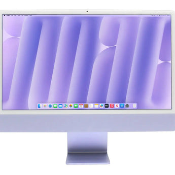iMac 24-inch M3 ~ (4-Port, Late-2023, Apple M3 8-Core 10-Core GPU, Purple) ~ Excellent Apple