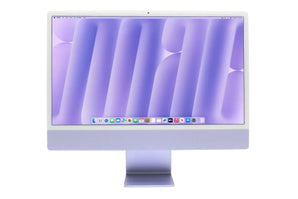 iMac 24-inch M3 ~ (4-Port, Late-2023, Apple M3 8-Core 10-Core GPU, Purple) ~ Excellent Apple