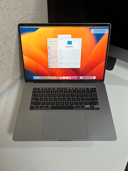 16-inch Macbook Pro Retina (TouchBar) ~ (Top Spec, [8-Core 16-Threads] Core i9 2.3GHz Up To 4.9GHz)