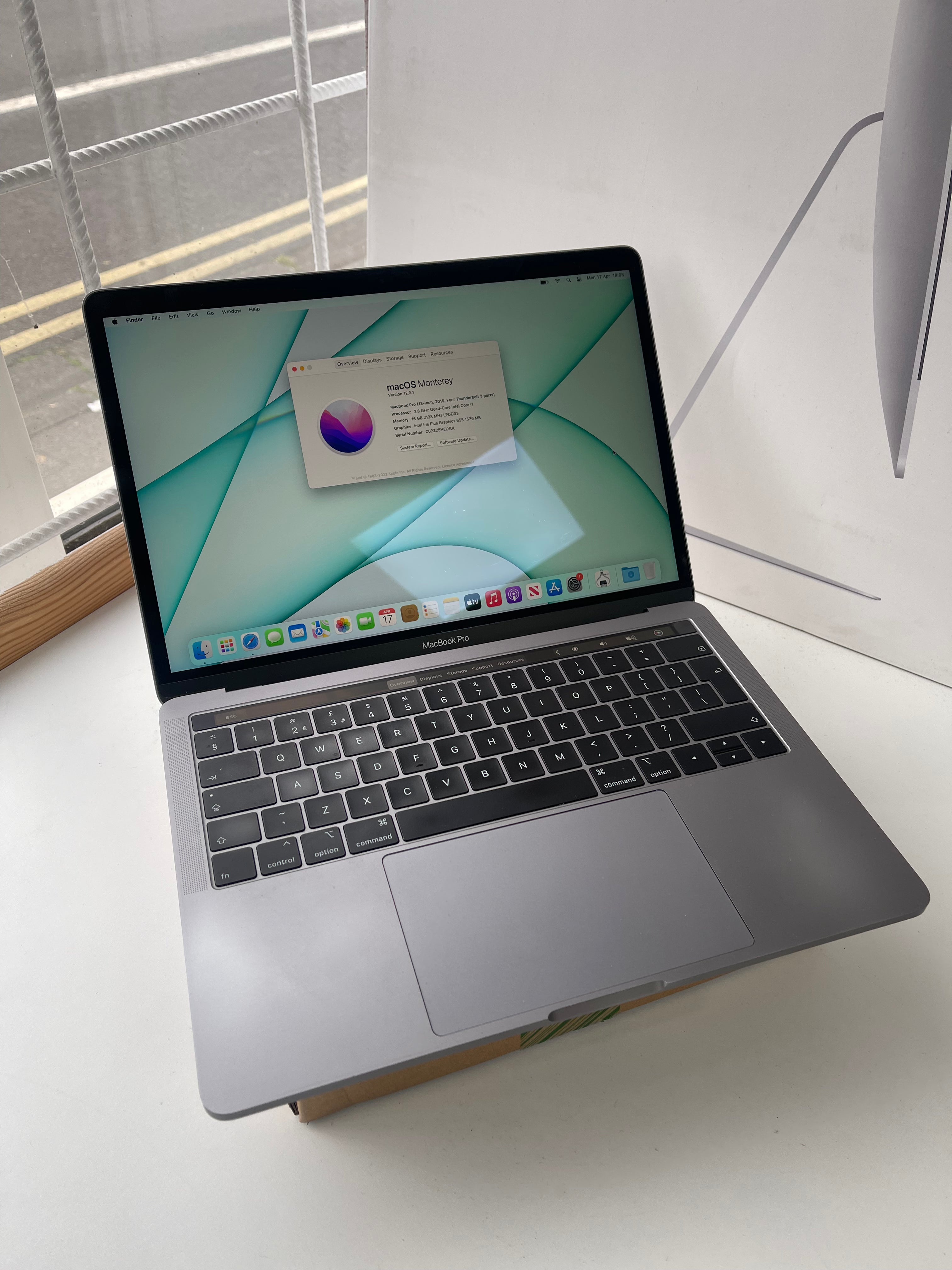 13-inch Macbook Pro Retina (TouchBar) (Top Spec 2019, Core i7 2.8GHz –  The TA1 Mac Store